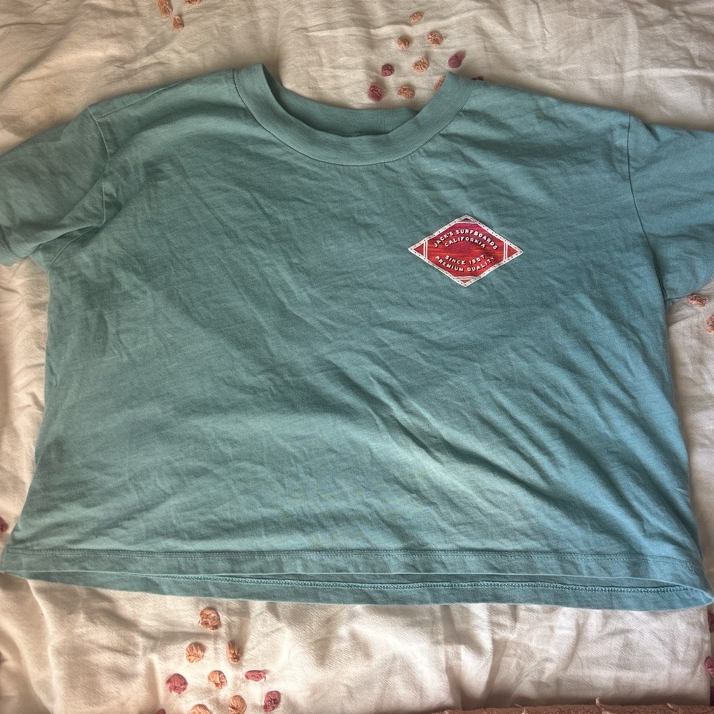 Jack by BB Dakota Blue and Red Short Sleeve Tee
